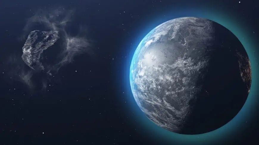 Asteroids Headed For Earth: Not A Great End 2 A giant asteroid heading towards planet Earth