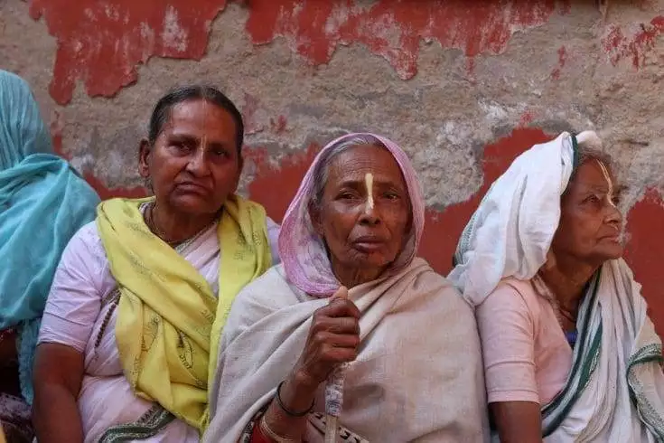 Top 15 Strange Superstition in India 3 A portrait of three widows