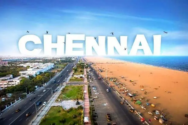 A view of Chennai, India