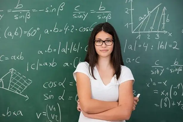 Highly intelligent young woman