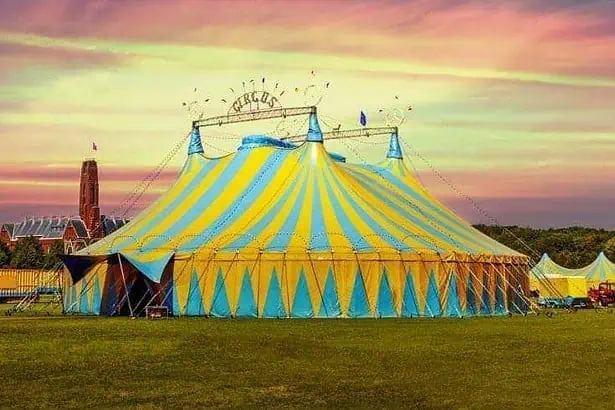 Circus tent