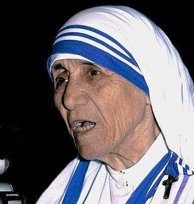 Portrait of Mother Teresa