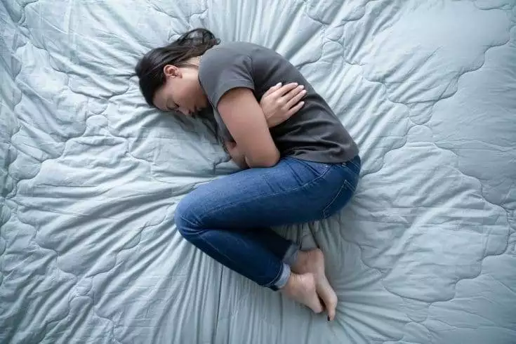 Homecoming Blood - An Exciting Mystery 2 Woman lying on the bed