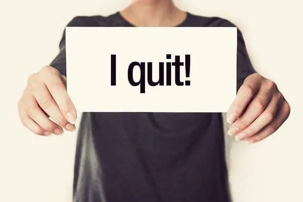 Quitting