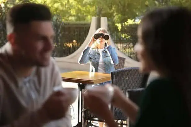 Girlfriend obsessing over her boyfriend. spy app for android