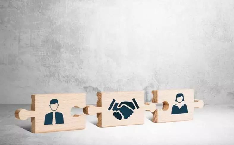 Broken marriage concept 