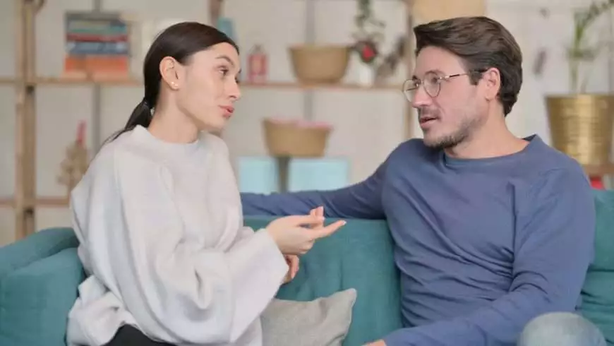 8 Necessities To Build A Great Relationship! 2 Couple talking about serious matters.