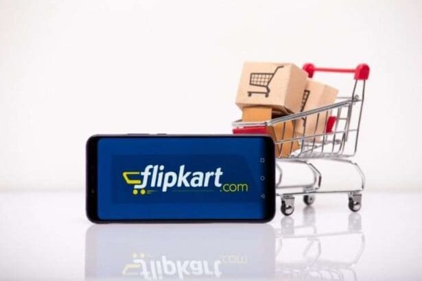 Flipkart application on phone