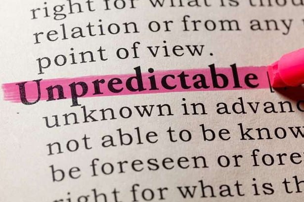 Unpredictability. The Mask