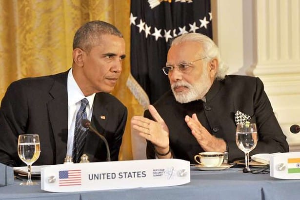 Barack Obama and Modi
