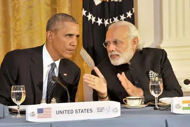 Barack Obama and Modi