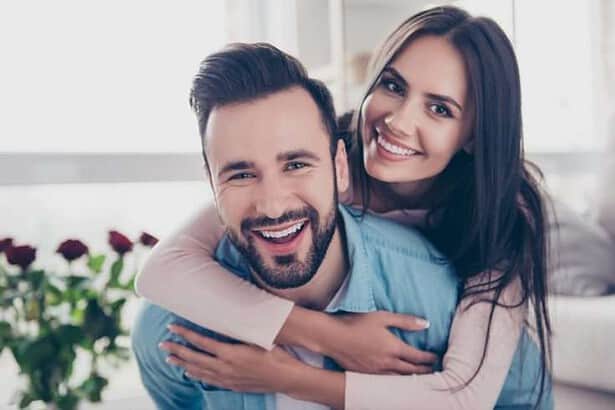 Man and woman in a relationship