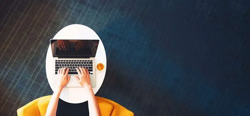 How to Save Your Password From Hackers 1 Woman working on a laptop