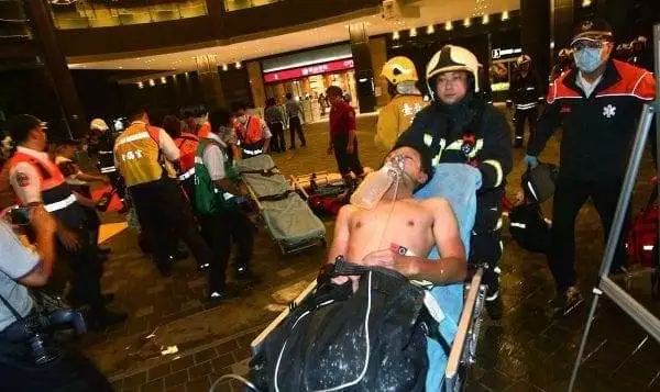 Many Injured in Taiwan Train Blast 2