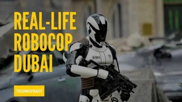 World’s First Robocop Makes Its Debut In Dubai 1