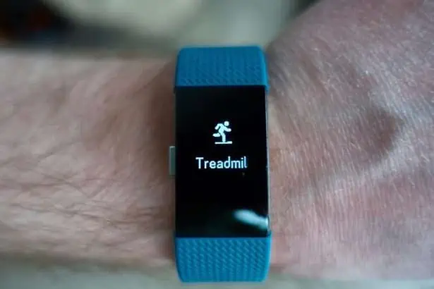 Fitbit charge 2 in blue colour