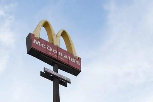 Air View of McDonald's