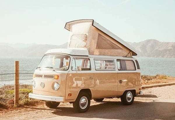 living in a van