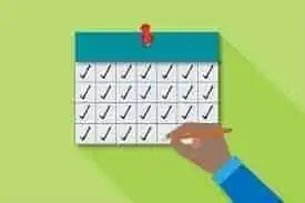 consistency is the core of organizing your life