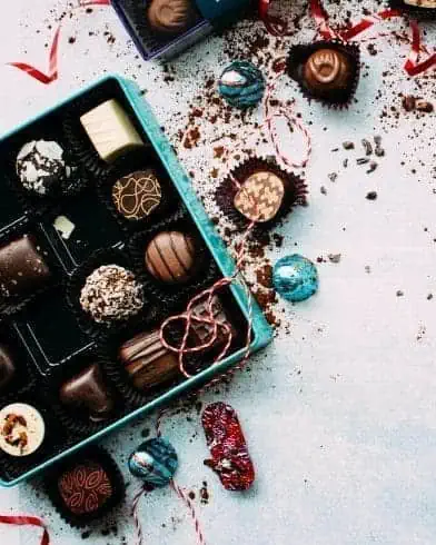 Chocolate box hamper