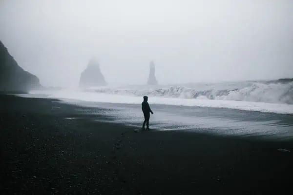 black sand beach Iceland