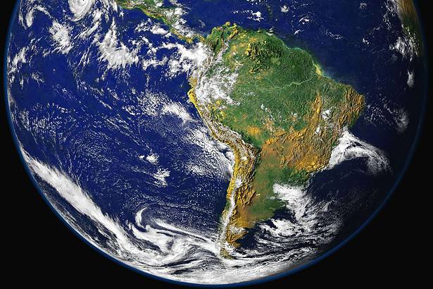 The first picture of planet Earth
