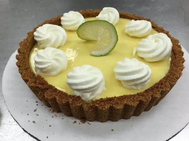 Key lime pie