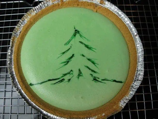 Green key lime pie