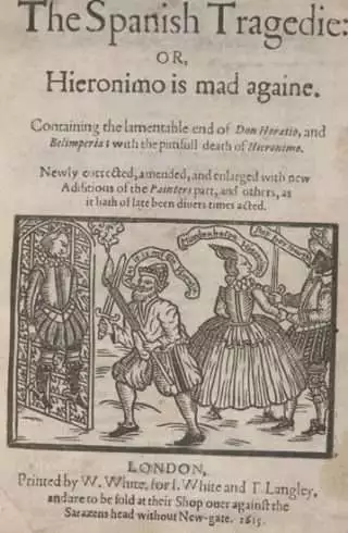16th Century University Wits: A Good Read for Writers 1 The Spanish Tragedies