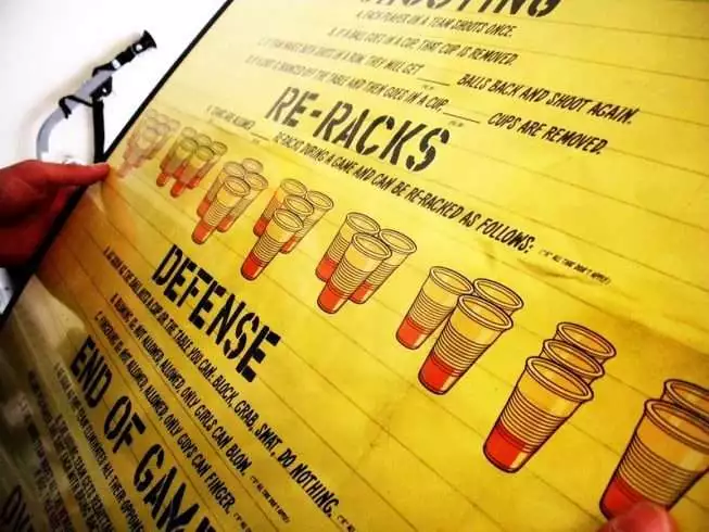Beer pong rules