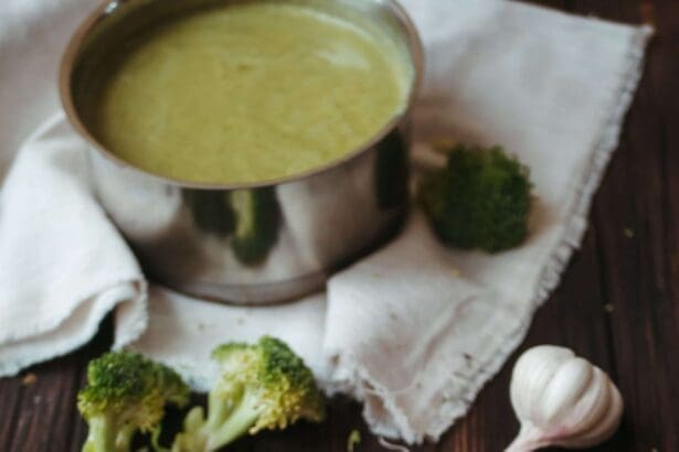 Broccoli Cheddar soup