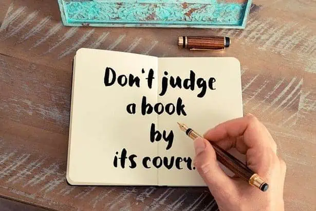 Don't judge a book by its cover