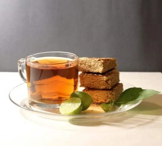 Tea with bread