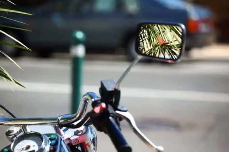 Bike mirror.