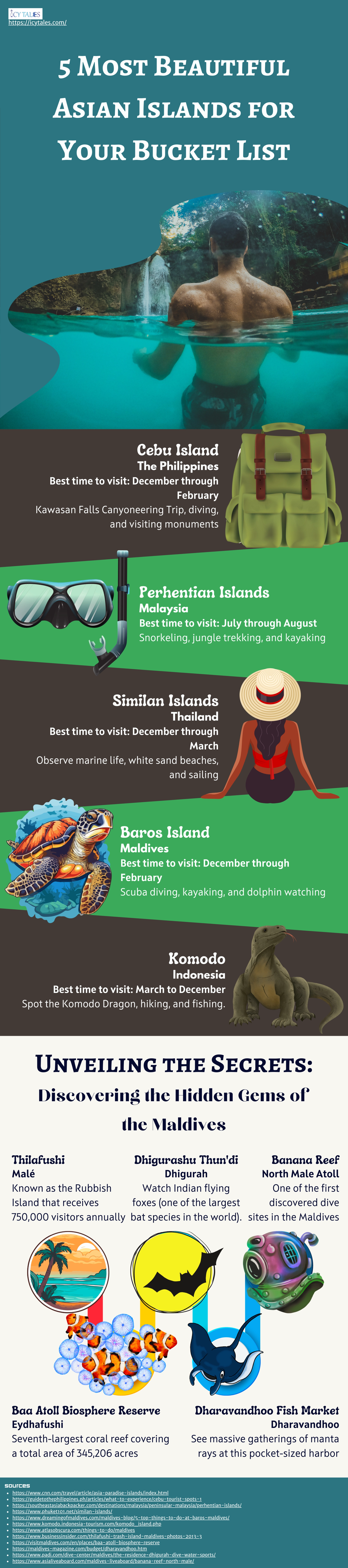 5 Most Beautiful Asian Islands for Your Bucket List