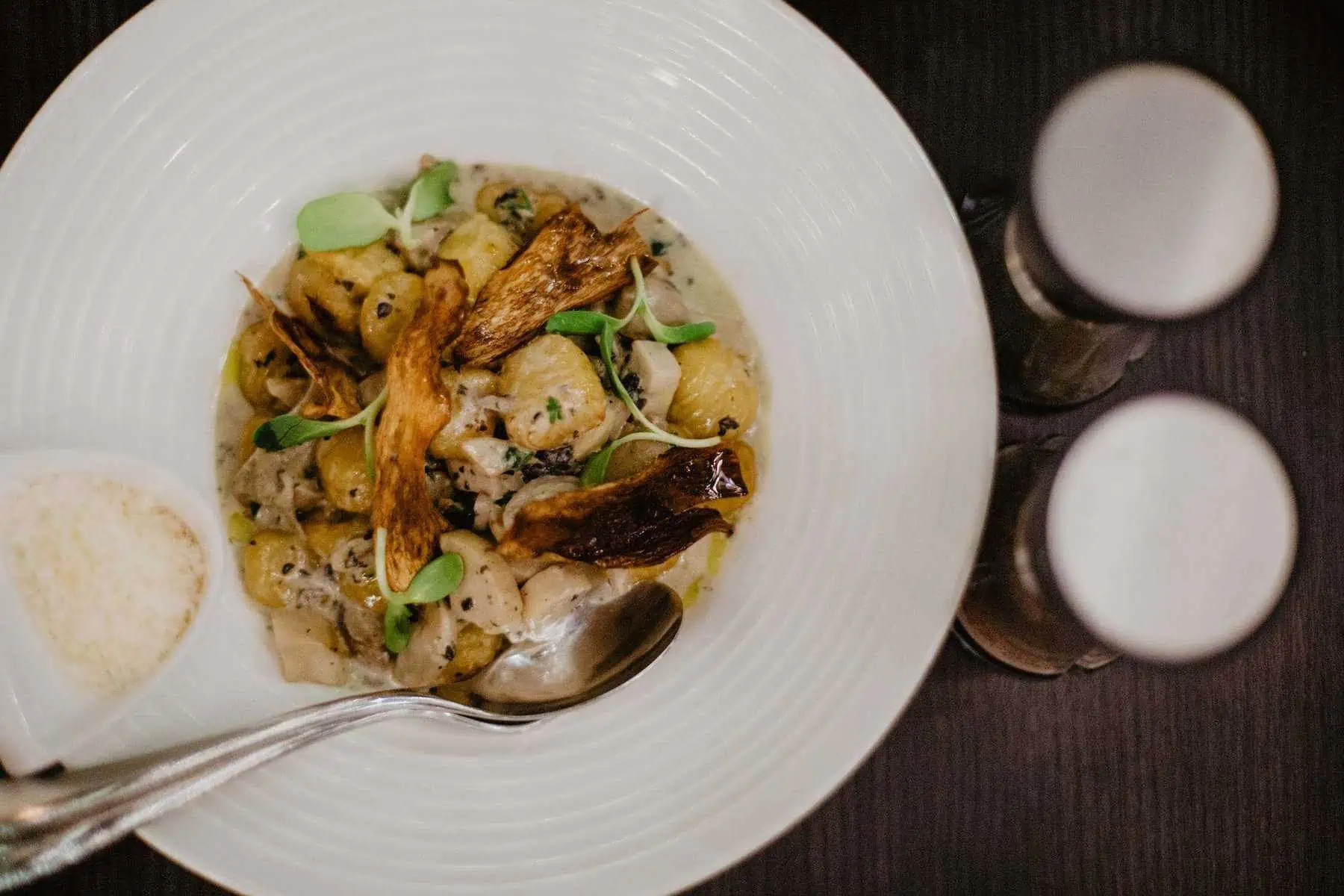 Chicken and mushrooms