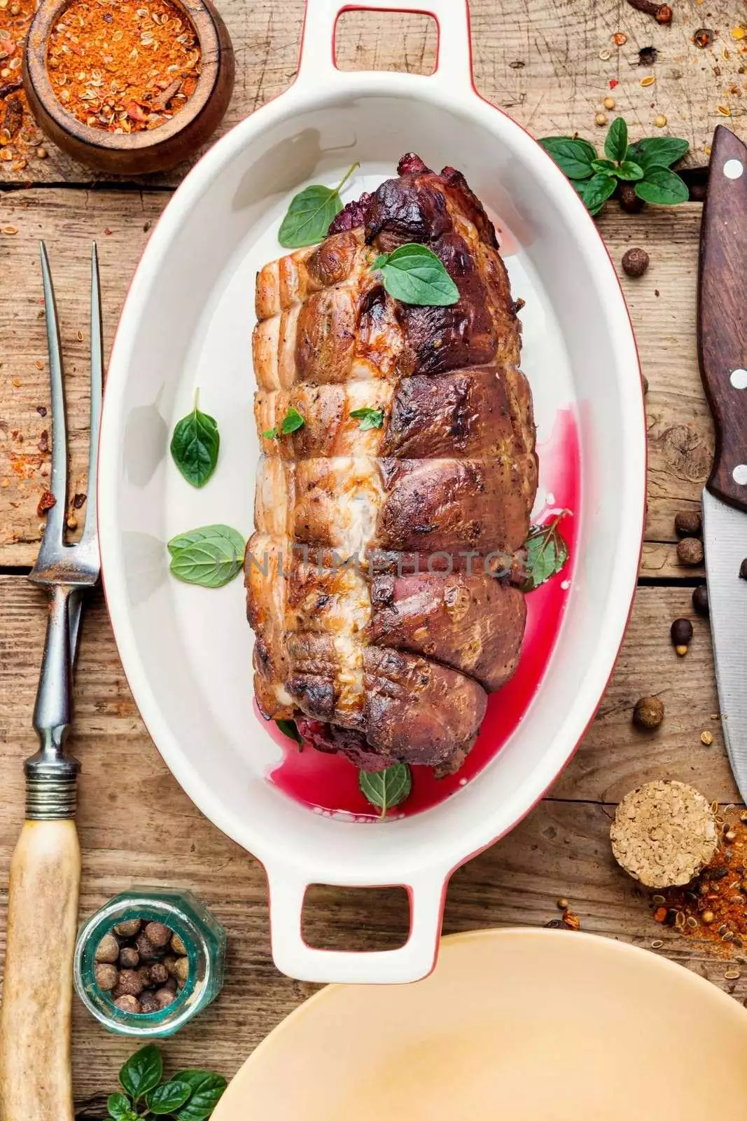 Baked pork tenderloin 
