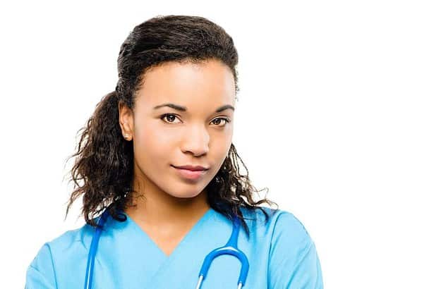 Medical doctor smiling.