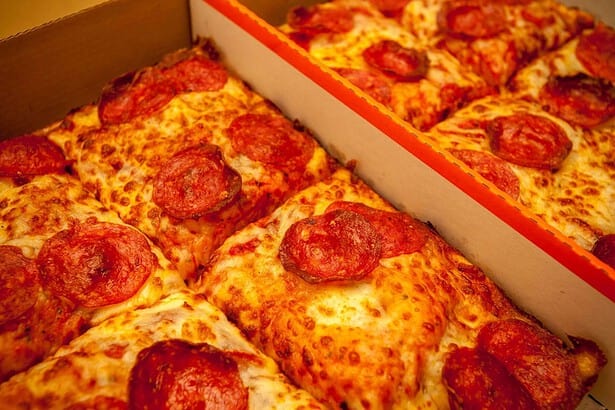 Little Caesars pizza