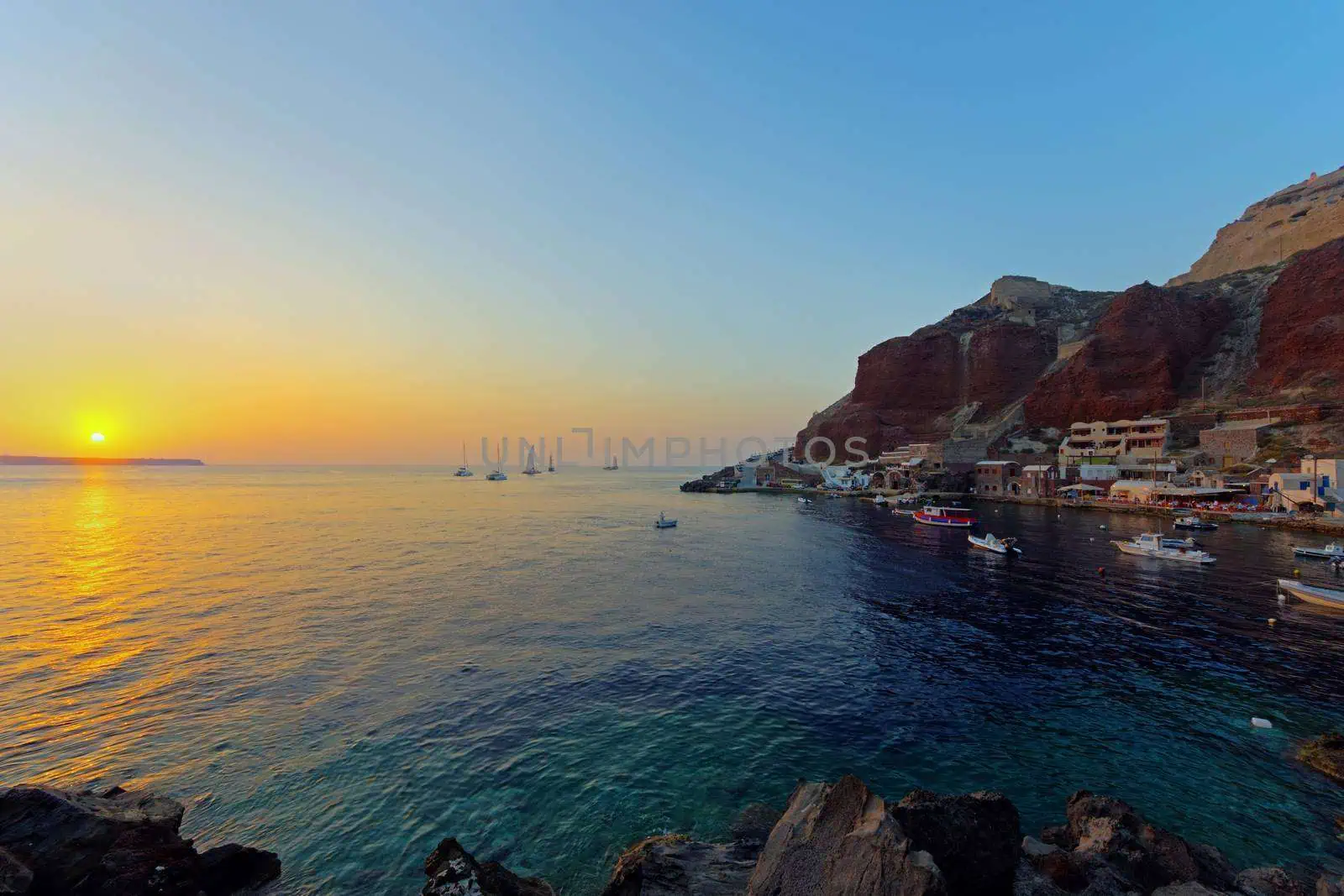 13 Most Amazing Santorini Beaches To Visit 8 Ammoudi bay