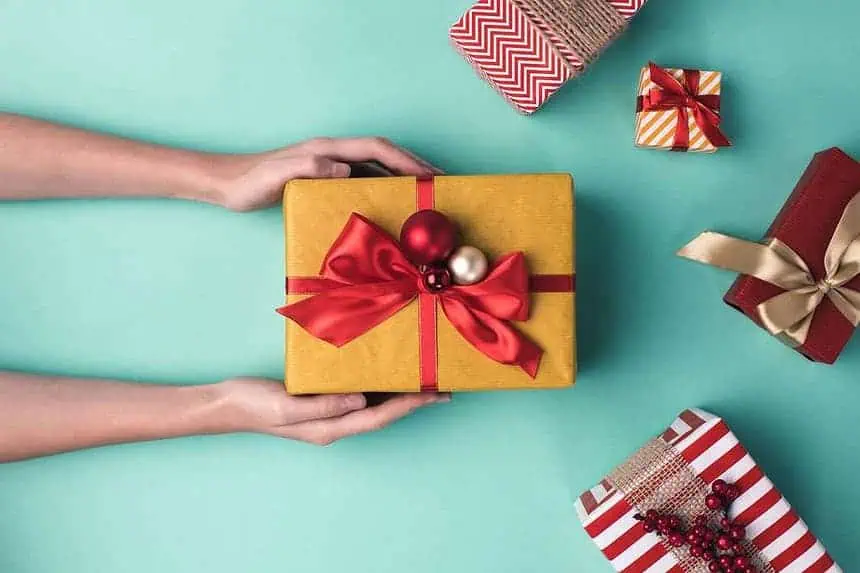 Christmas gifts.