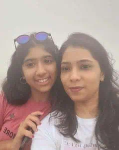 Picture with Amruta Ranawade