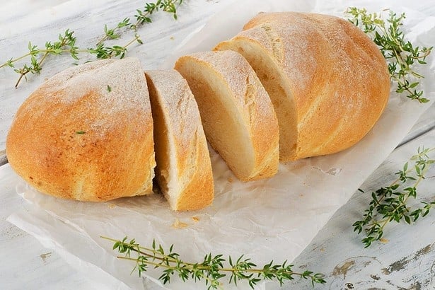 Italian herbs and cheese bread