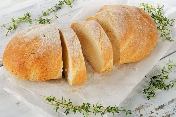 Italian herbs and cheese bread