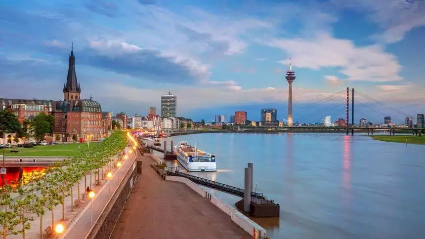 Have You Ever Been to Dusseldorf? 1 Dusseldorf view.
