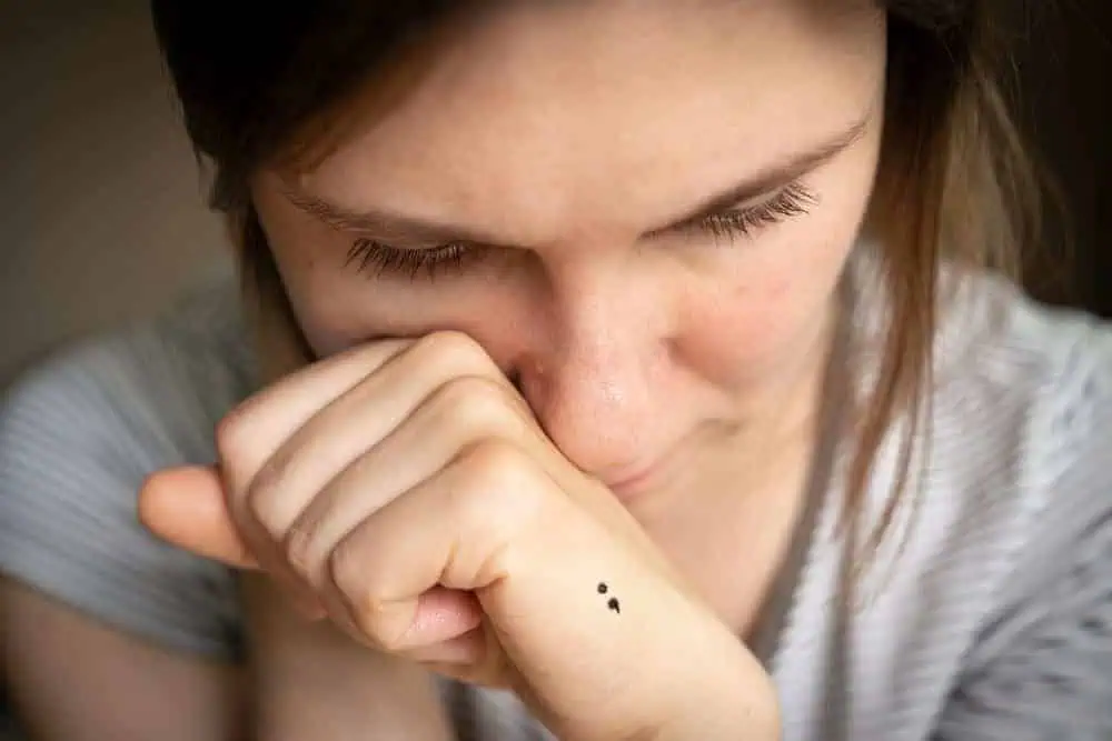 what does a semicolon tattoo mean