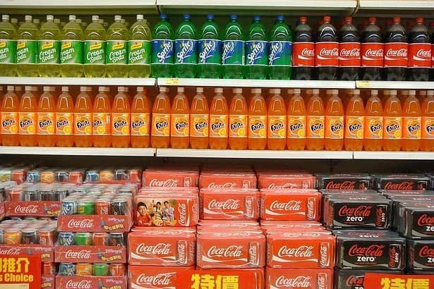 Photo of variety of sodas