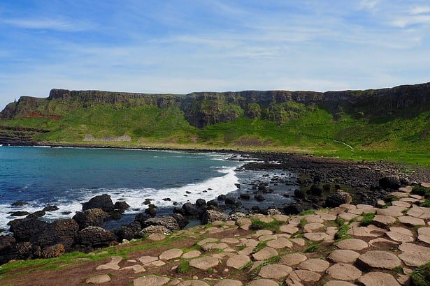 The Giant's Causeway in Ireland