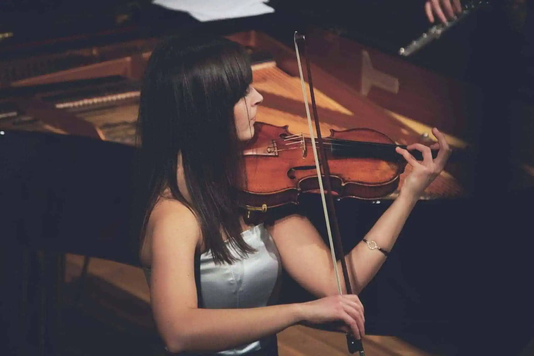 Famous violinist