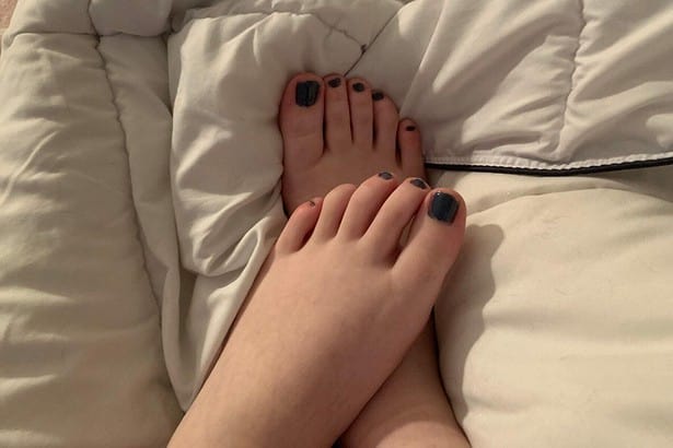 Foot fetish.